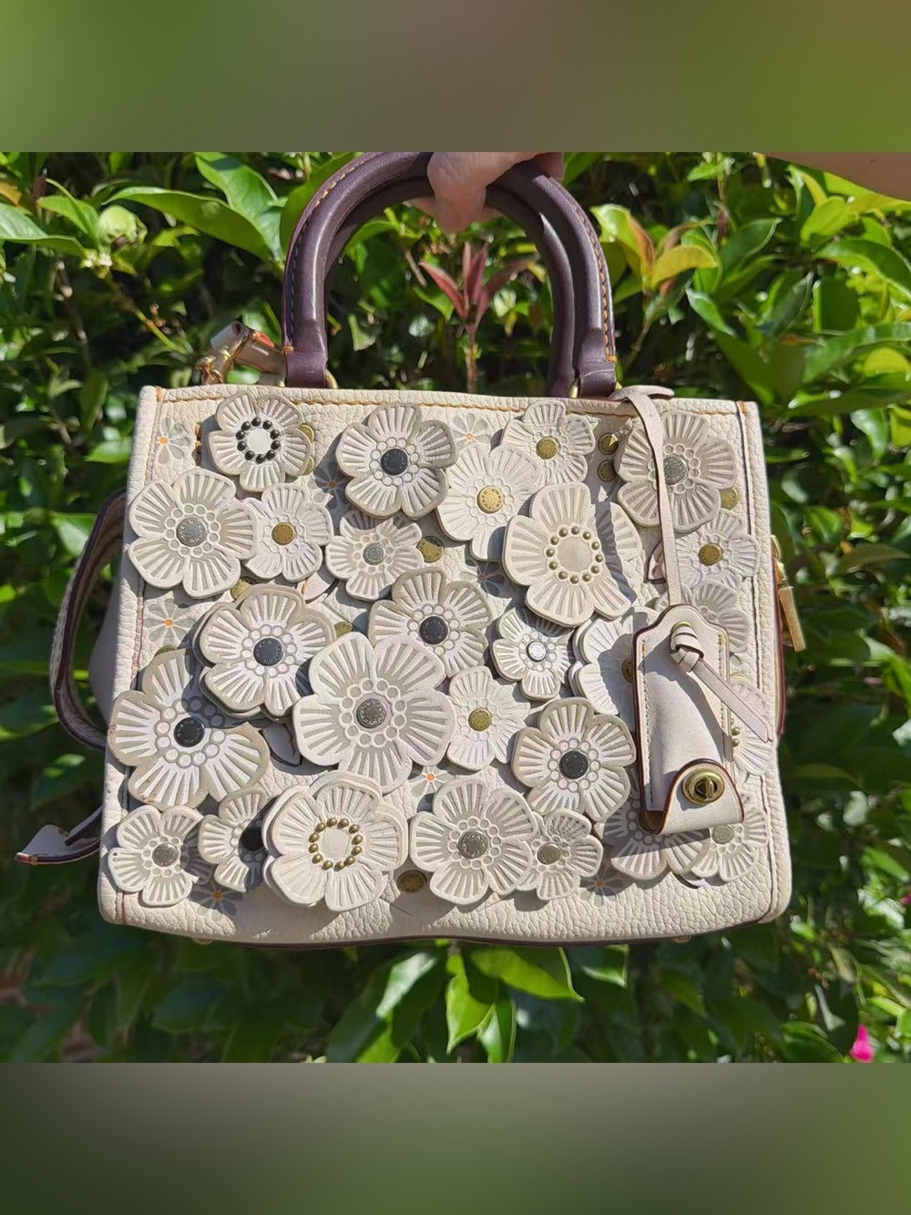 Coach Rogue Bag 25 With Tea Rose 58840 - Picture 2 of 13